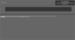 Desktop Screenshot of bsgw.de